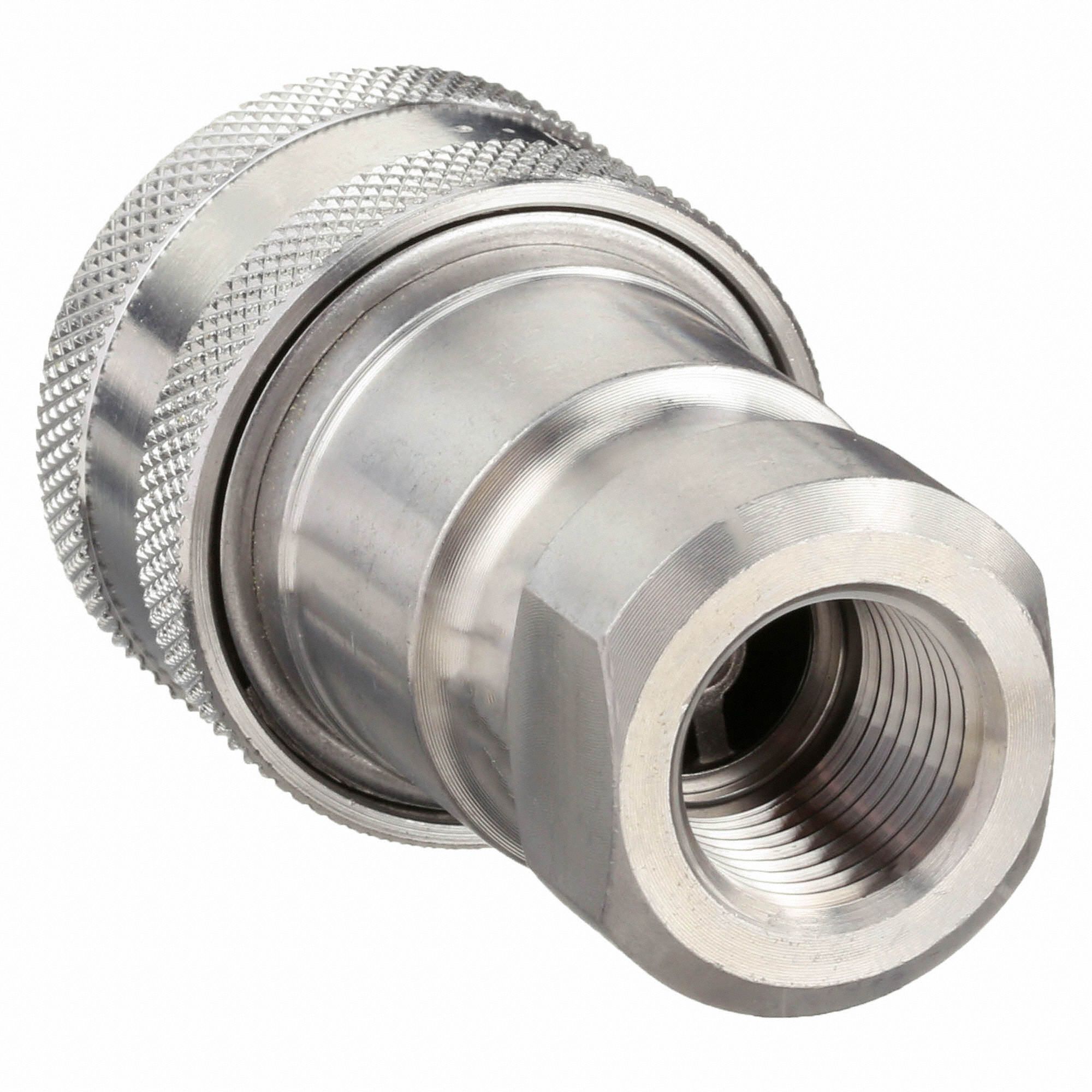 PARKER Hydraulic Quick Connect Hose Coupling, Socket, 60 Series, 316