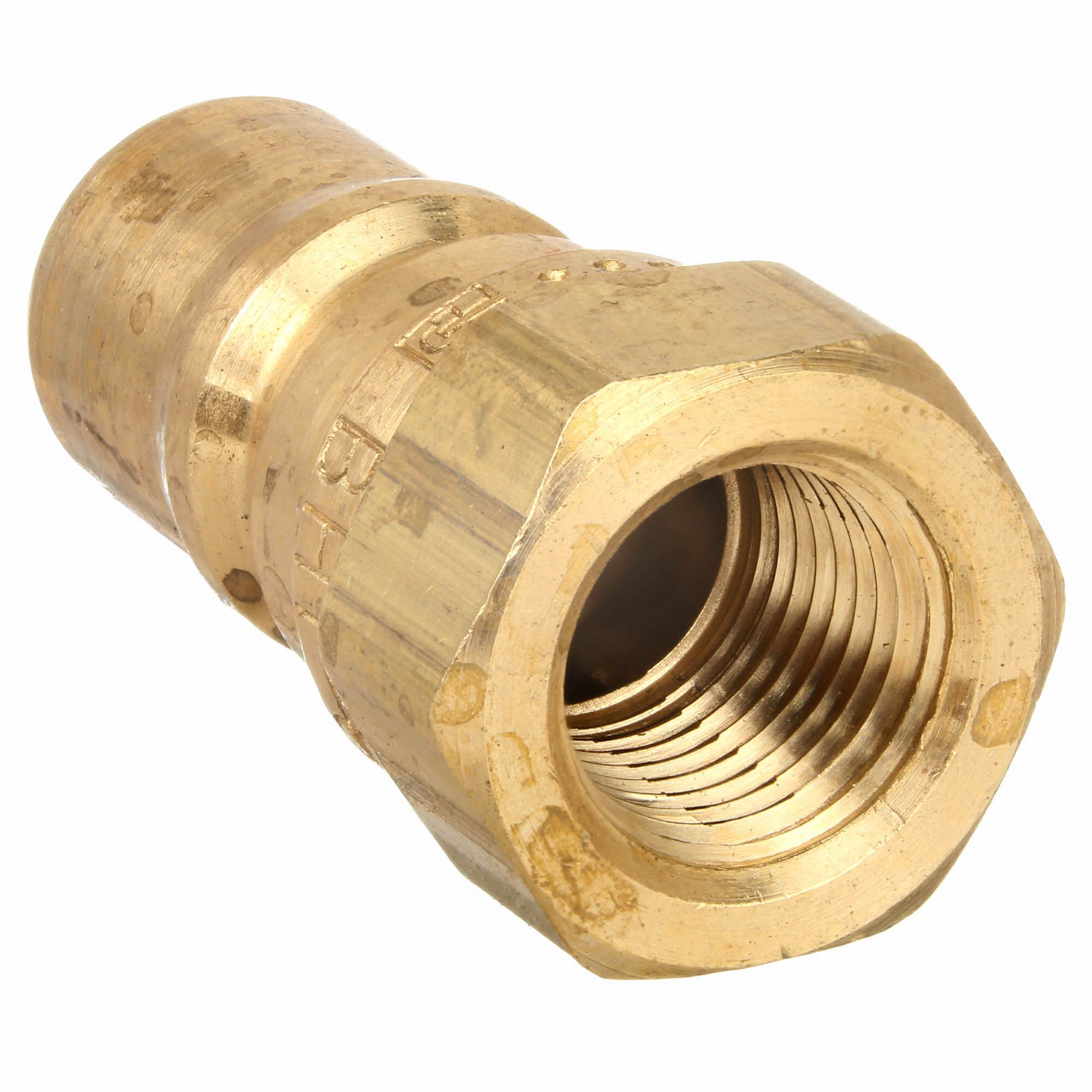 PARKER Hydraulic Quick Connect Hose Coupling 1/4 in Coupling Size