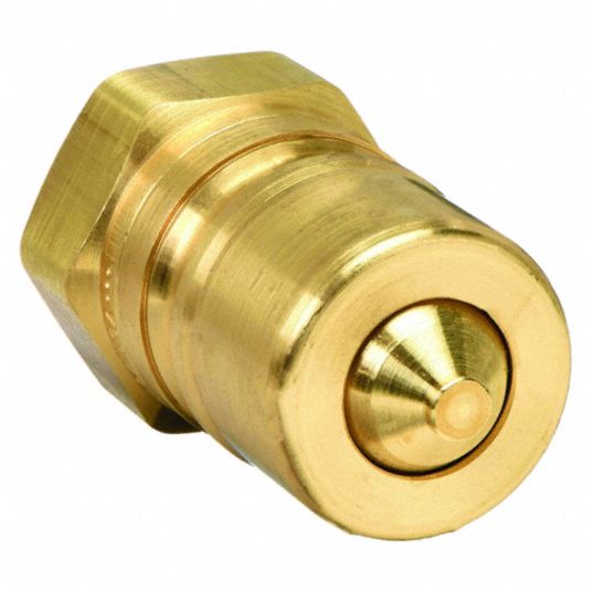 Parker 3/8 CPI x 1/4 FNPT Brass Bulkhead Connector 6-4 GH2BZ-B