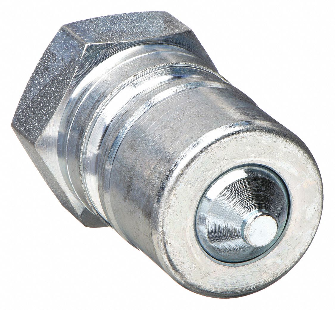 19248-6-6 Parker, BSP 3/8 Female Straight Steel Crimped Hose Fitting, 330  bar, 299-0135