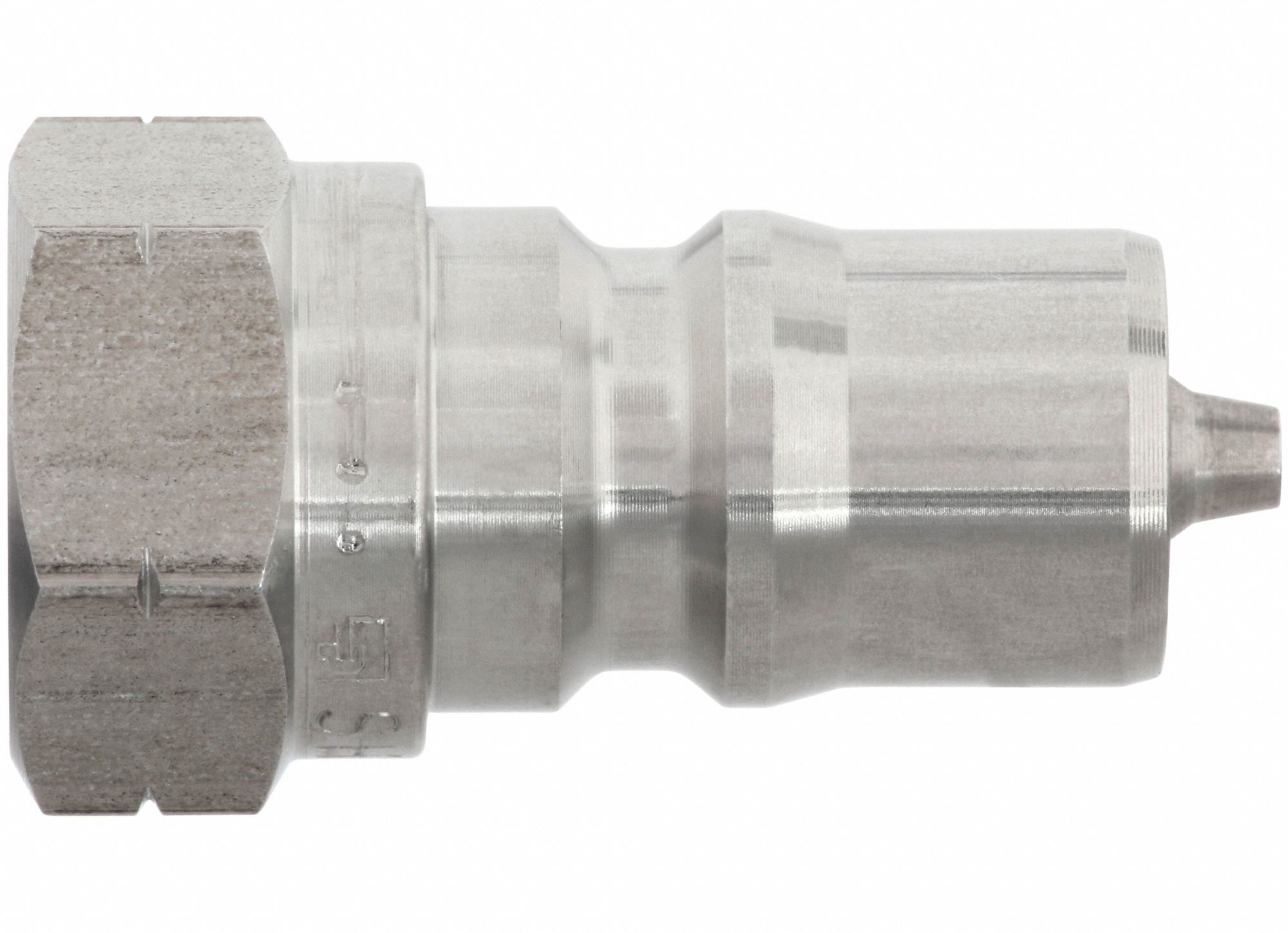 PARKER Hydraulic Quick Connect Hose Coupling: 1/4 in Coupling Size, 303  Stainless Steel