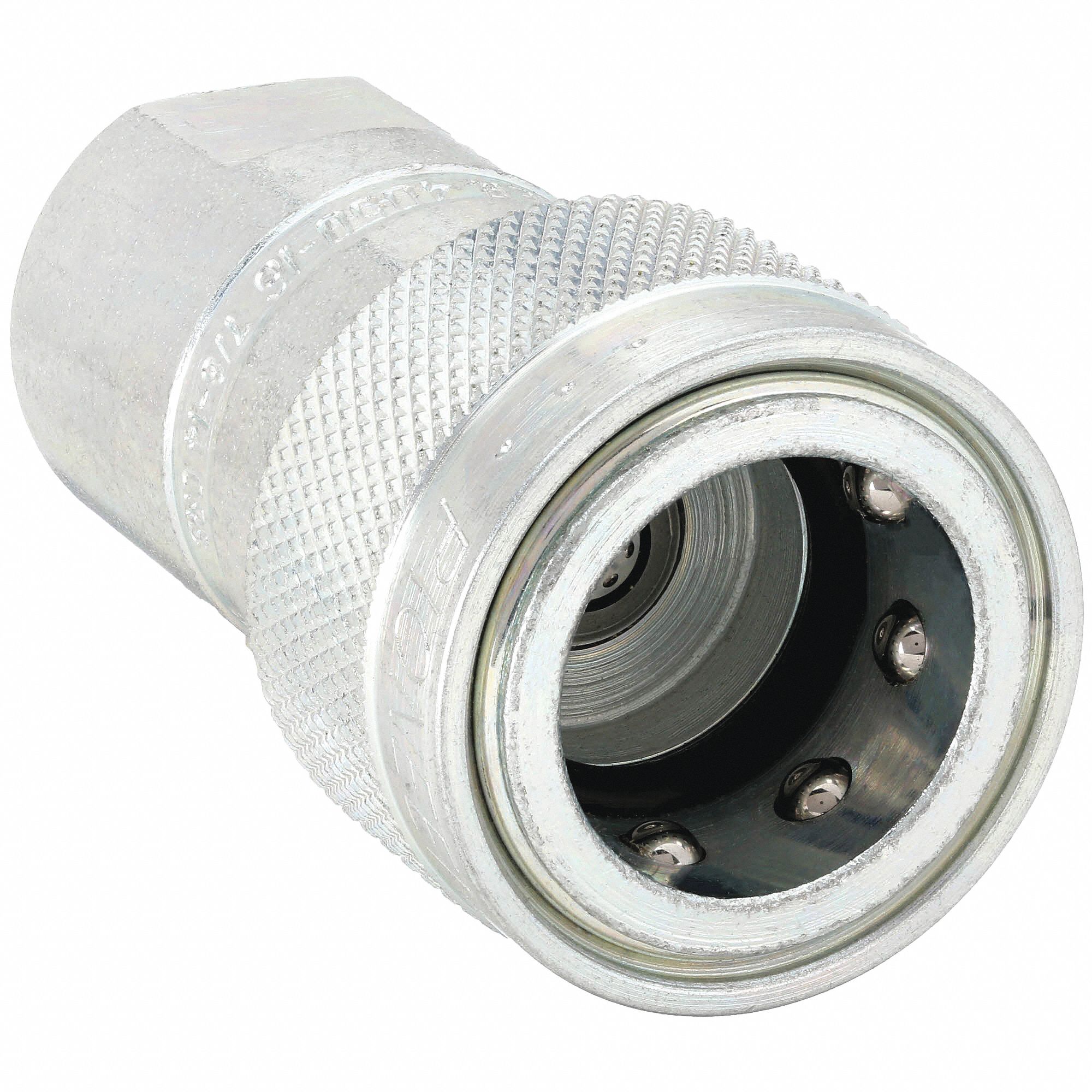 PIONEER, 1/2 in Coupling Size, Steel, Hydraulic Quick Connect Hose