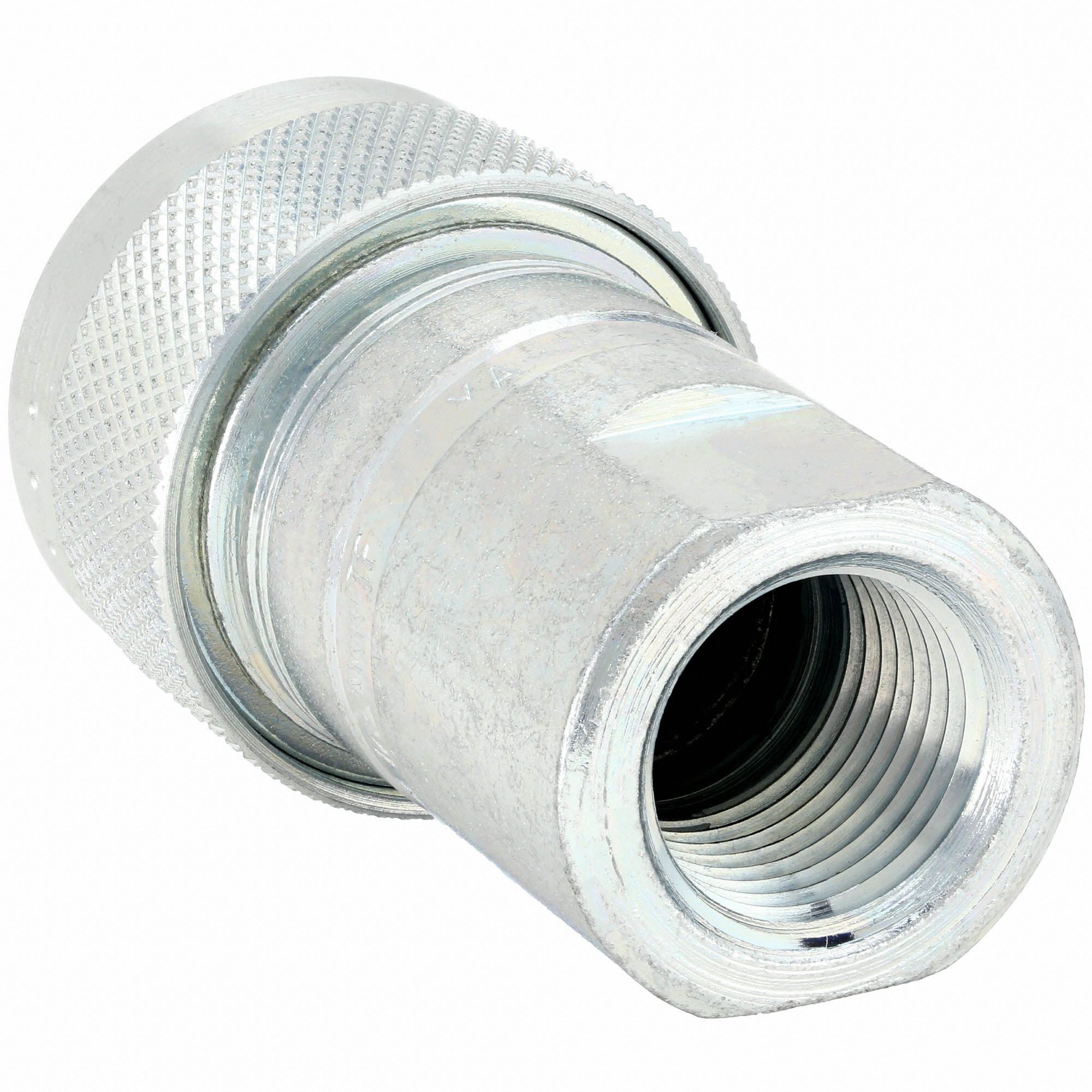 PIONEER Hydraulic Quick Connect Hose Coupling, Socket, 4000 Series, Steel 31A93340504P