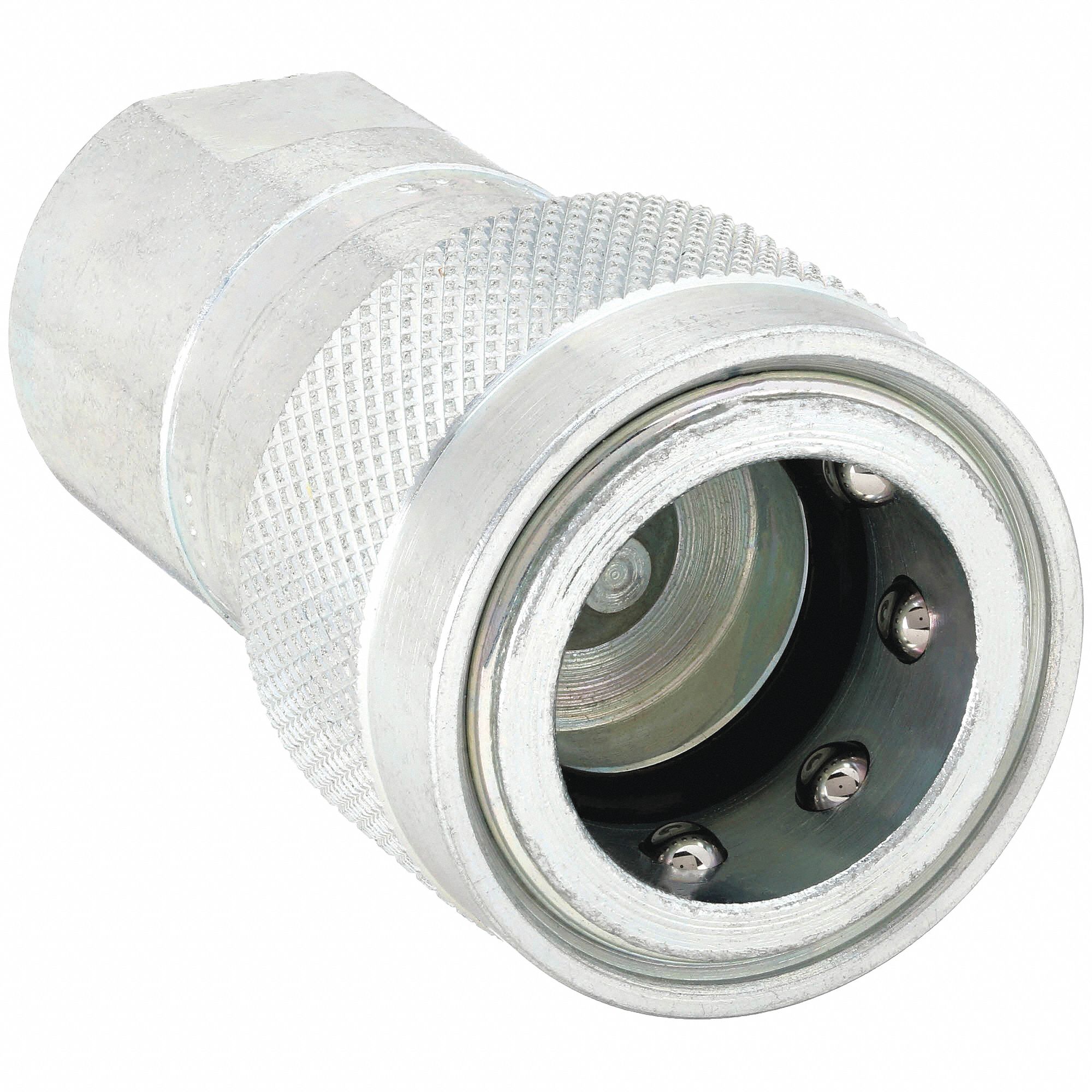 PIONEER, 1/2 in Coupling Size, Steel, Hydraulic Quick Connect Hose