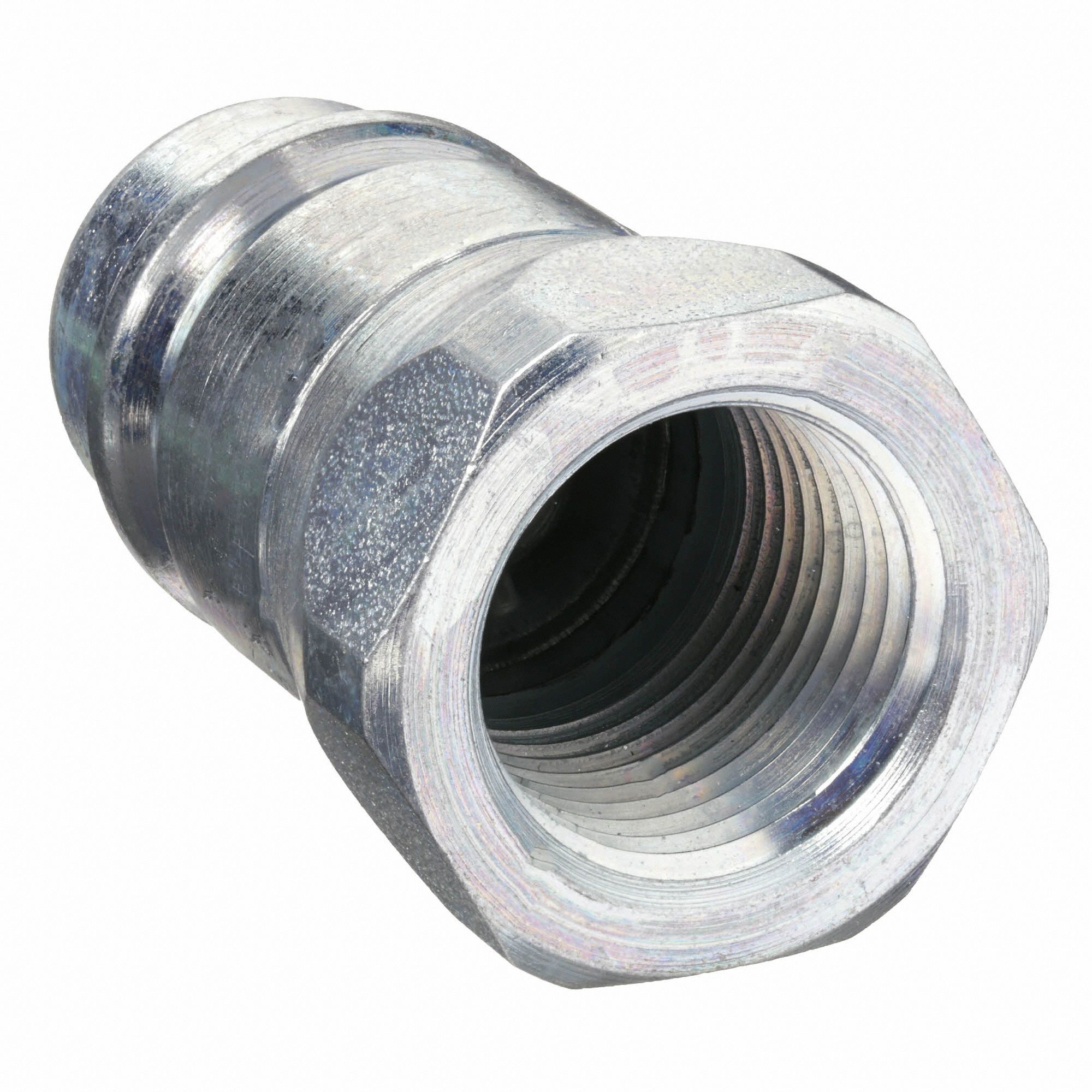 PIONEER Hydraulic Quick Connect Hose Coupling: 1/2 in Coupling Size ...