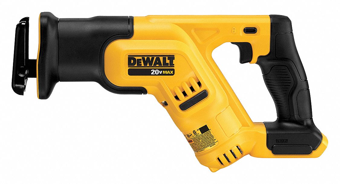 Reciprocating Saw: Tool Only, 1 1/8 in Stroke Lg, 2, 900 Max. Strokes per Minute, Straight