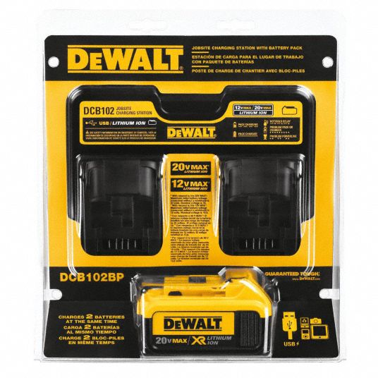 Pack batteries XR + chargeur Dewalt