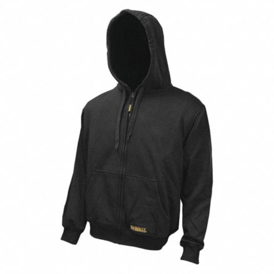 DEWALT Men s S Heated Hoodie 31AC93 DCHJ067B S Grainger