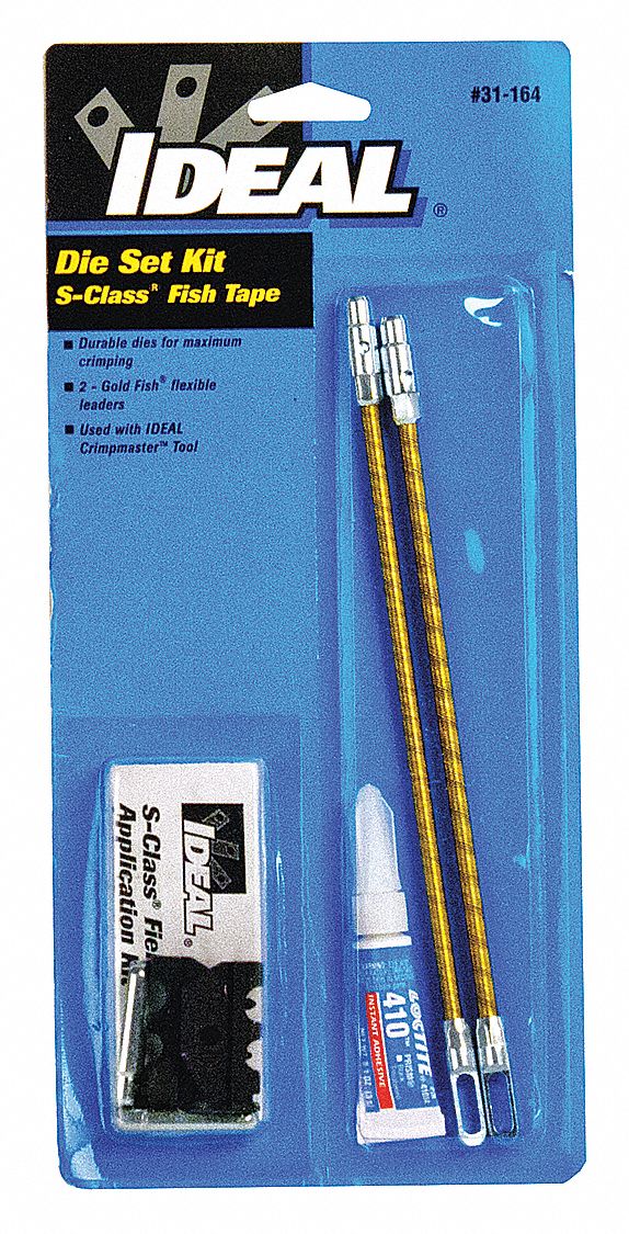 Ideal 31-156 S-Class Fish Tape Field Application Kit 