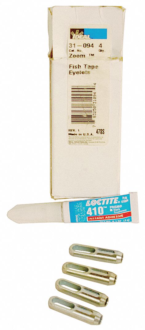 FISH TAPE, 24 AWG TO 10 AWG, STEEL, 24 AWG MIN WIRE CAPACITY, 10 AWG MAX WIRE CAPACITY