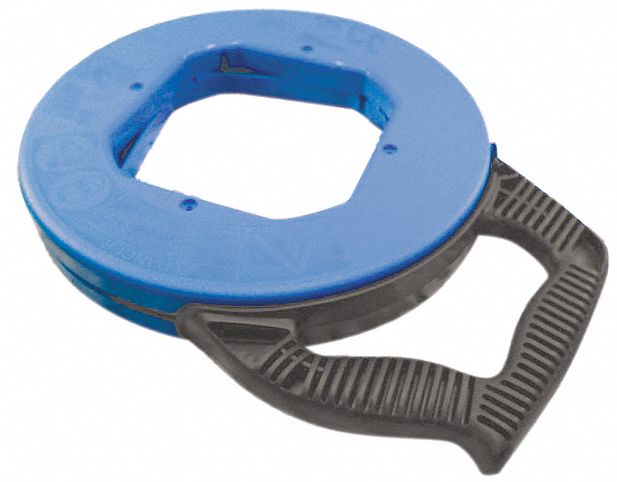 FISH TAPE REPLACEMENT CASE, 24 AWG TO 10 AWG, PLASTIC, 24 AWG MIN WIRE CAPACITY, CASE/HANDLE