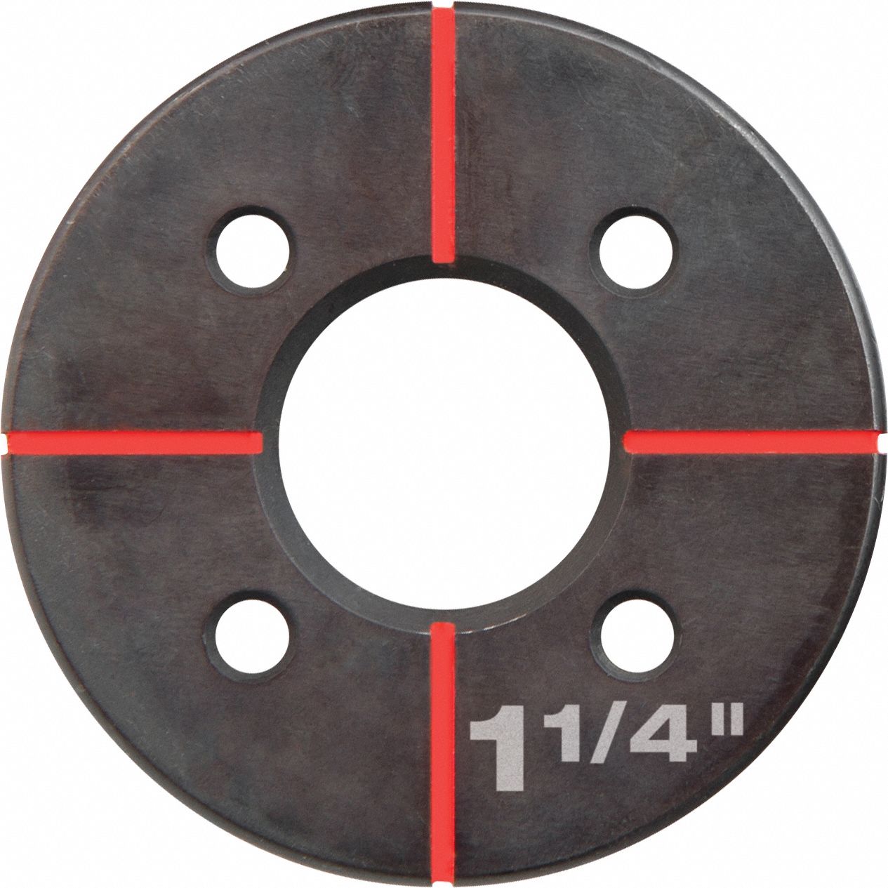 MILWAUKEE Knockout Punch Set 10 ga Max Sheet Metal CapacitySteel, 2