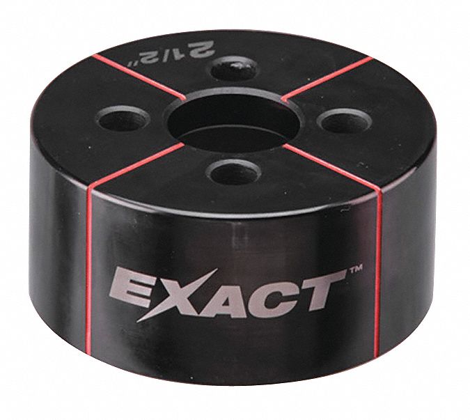 MILWAUKEE Knockout Die 12 ga Sheet Metal Capacity (Steel), 2 31/32 in Nominal Size, Round