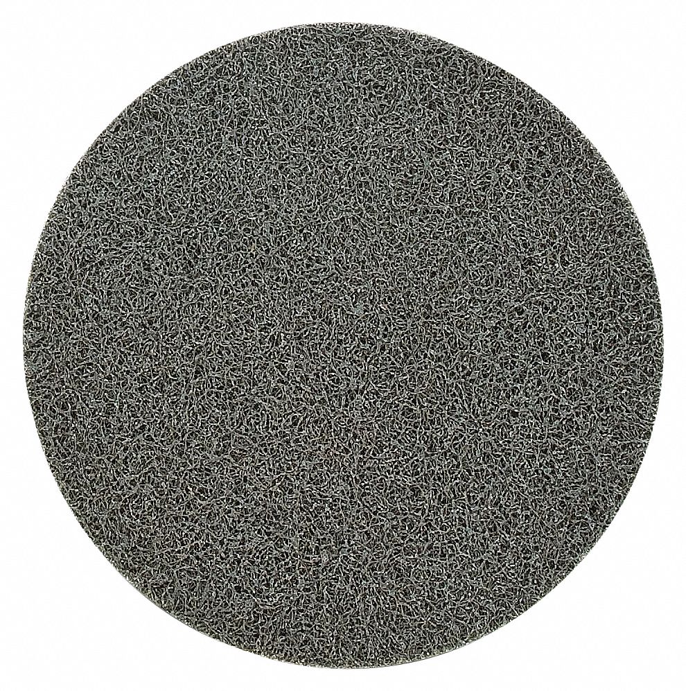 CGW ABRASIVES UNITIZED WHEEL, QUICKCHANGE, NONWOVEN, DENSITY 6S, MEDIUM