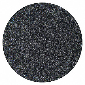 PSA METALLURGICAL SANDING DISC, NON-VACUUM,BACK WEIGHT C,400 GRIT,BLK,8 IN,SILICON CARBIDE,BX 100