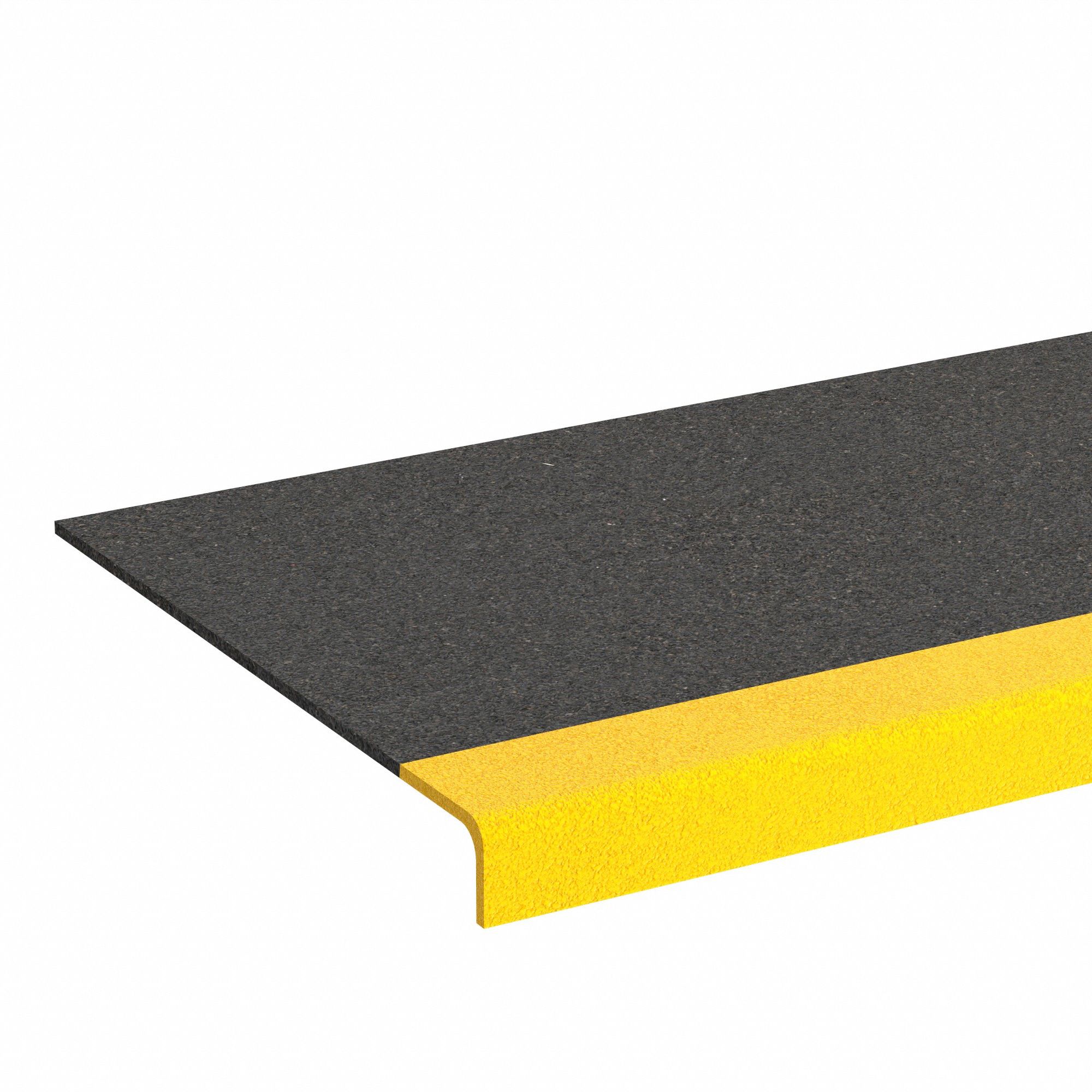 Full Coverage Grit, Fiberglass, Stair Tread Cover 31AP449N12009X002417M Grainger