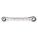 RATCHETING BOX WRENCH, 1/2 IN X 9/16 IN, 12 PT