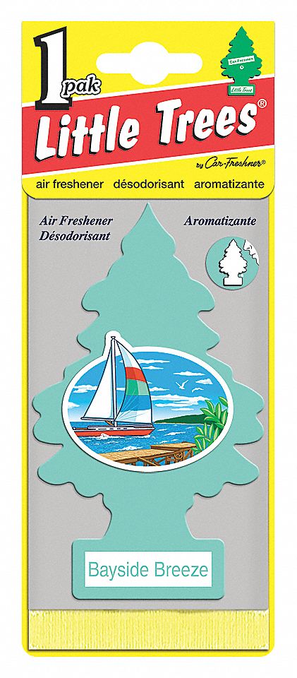 CAR FRESHENER, BAYSIDE BREEZE, TREE TYPE