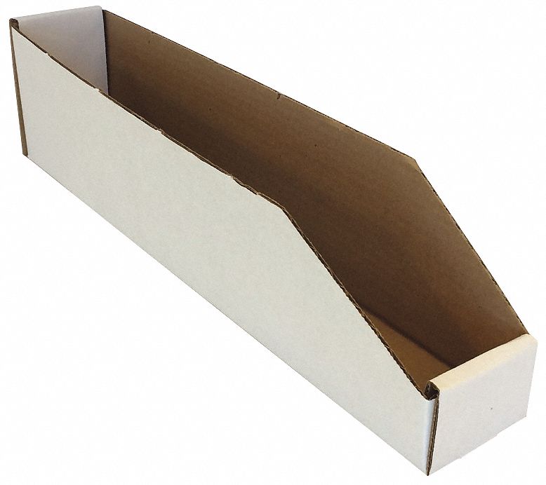 PACKAGING CORPORATION OF AMERICA Corrugated Shelf Bin, 200 lb Test