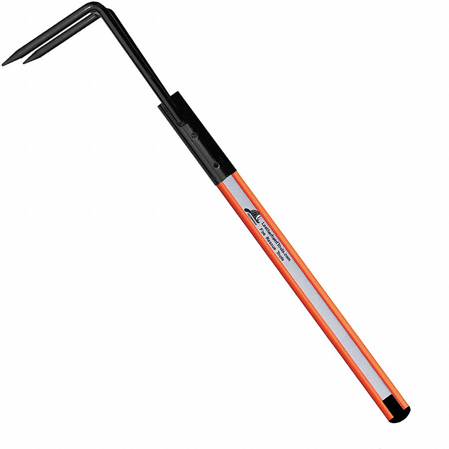 Pike Pole/Dog Bone: Pike Pole, Rubbish Hook, 120 in Handle Lg, Dog Bone