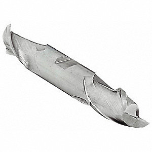 SQUARE END MILL, 2 FLUTES, ½ IN MILLING DIAMETER, 13/16 IN CUT, 4⅛ IN LENGTH, HSS