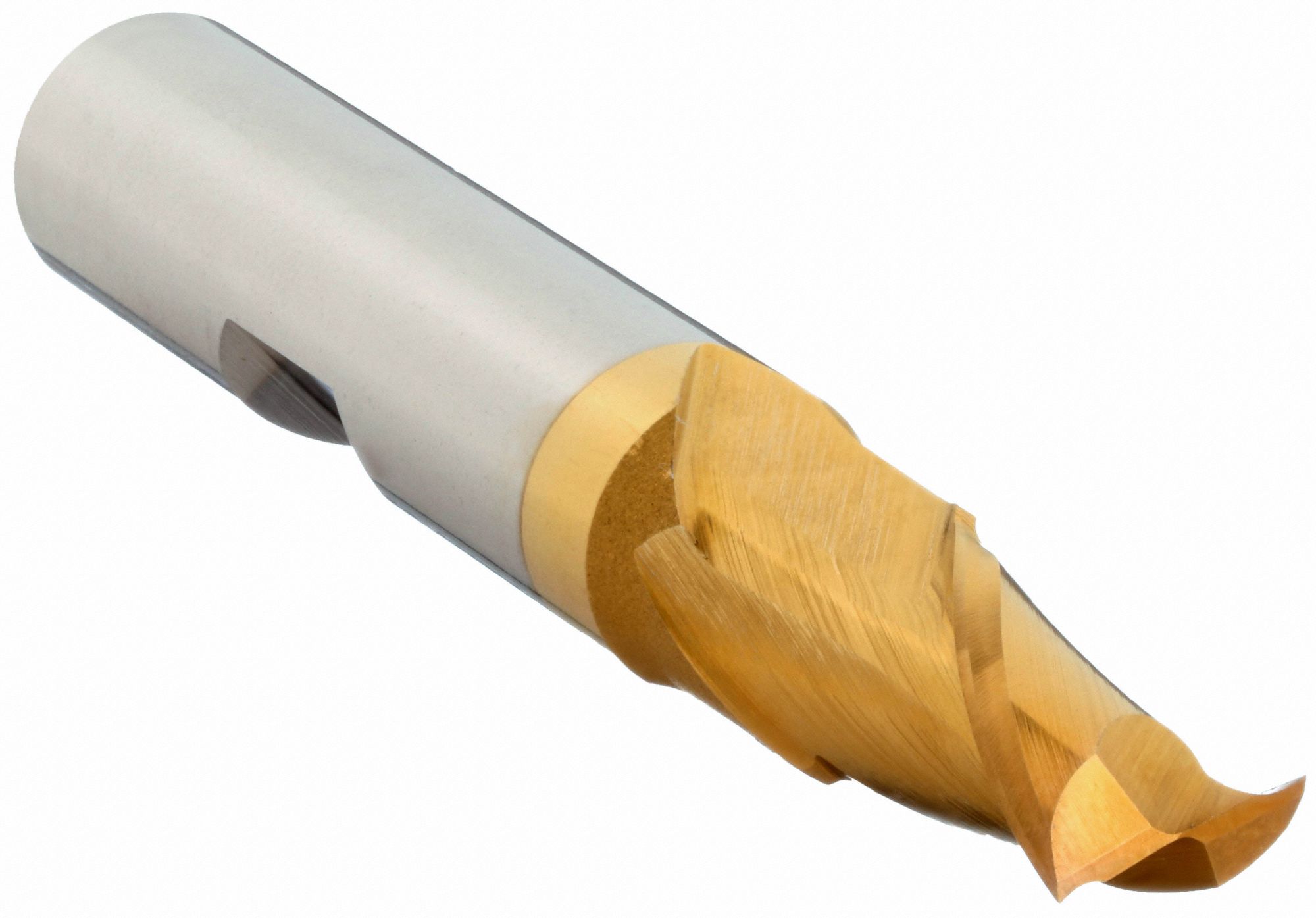 SQUARE END MILL, CENTRE CUTTING, 2 FLUTES, 9/32 IN MILLING DIAMETER, 9/16 IN CUT, HSS