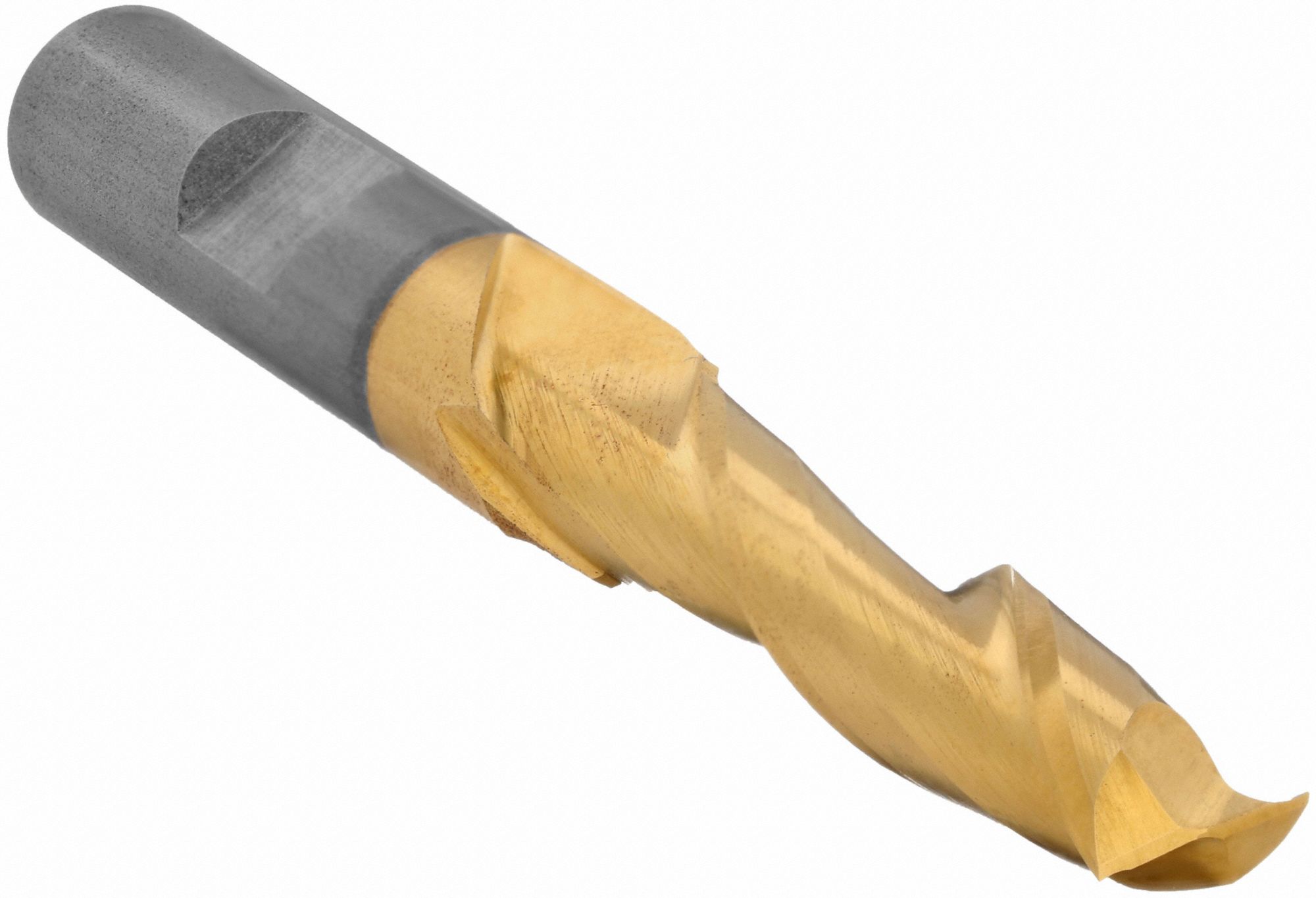 SQUARE END MILL, CENTRE CUTTING, 2 FLUTES, 5/16 IN MILLING DIAMETER, 1⅜ IN CUT, HSS