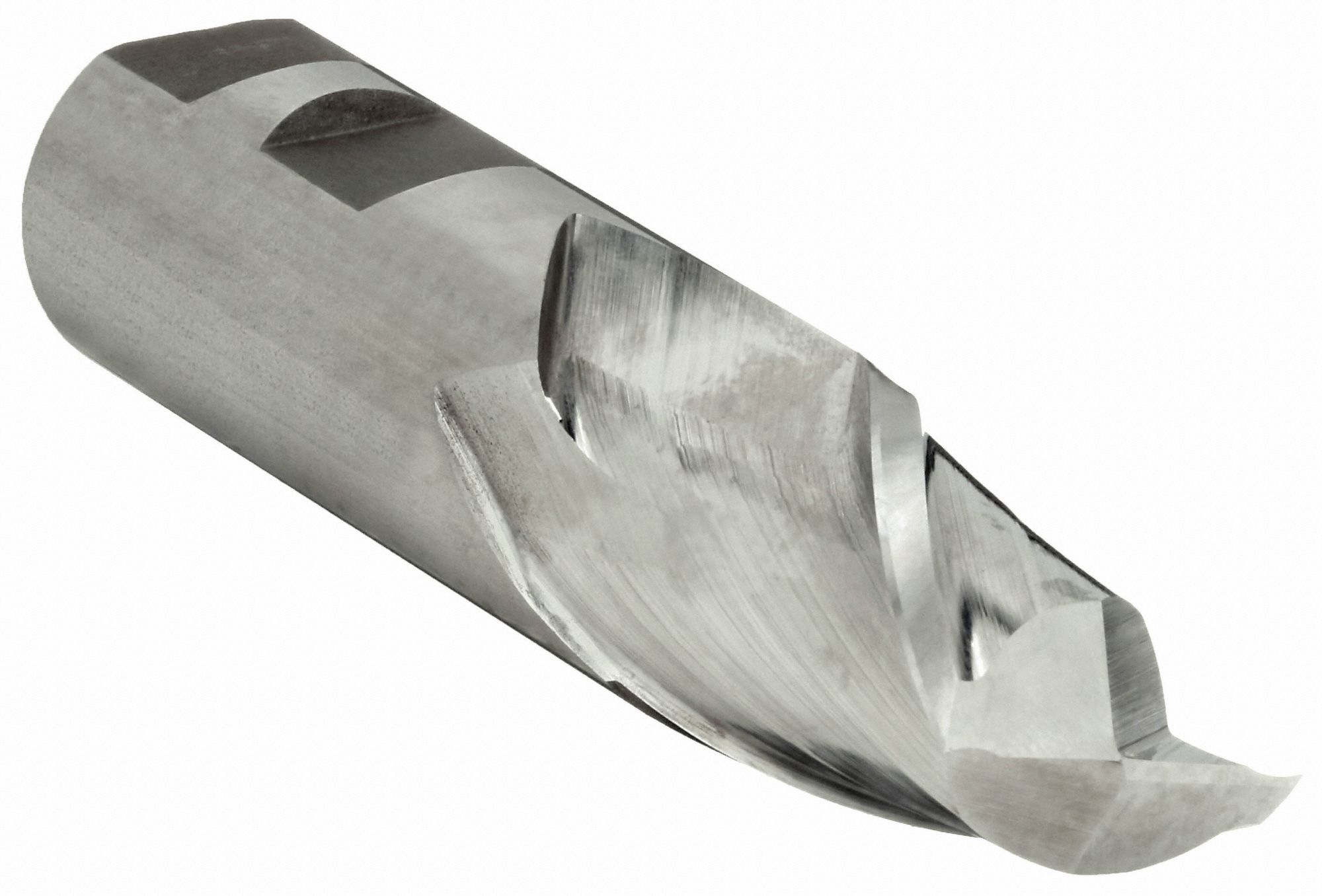 Keyway End Mill: HSS, 2 Flute, 1/2" Mill Dia, 1" LOC, 3-1/4" OAL, List HG-2K