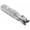 3-Flute General Purpose Finishing Bright Finish High-Speed Steel Square End Mills