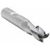 3-Flute General Purpose Finishing Bright Finish High-Speed Steel Square End Mills