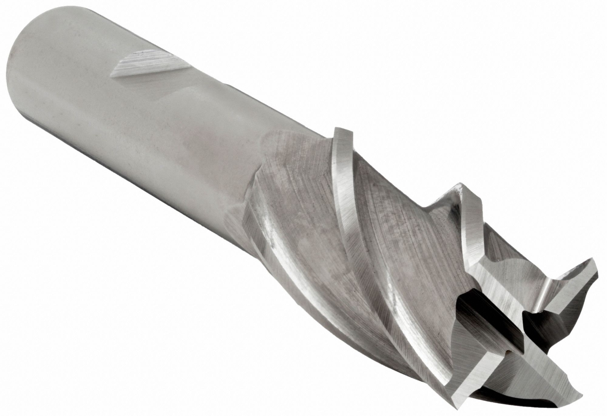 SQUARE END MILL, CENTRE CUTTING, 4 FLUTES, ½ IN MILLING DIAMETER, 1 IN CUT, HSS