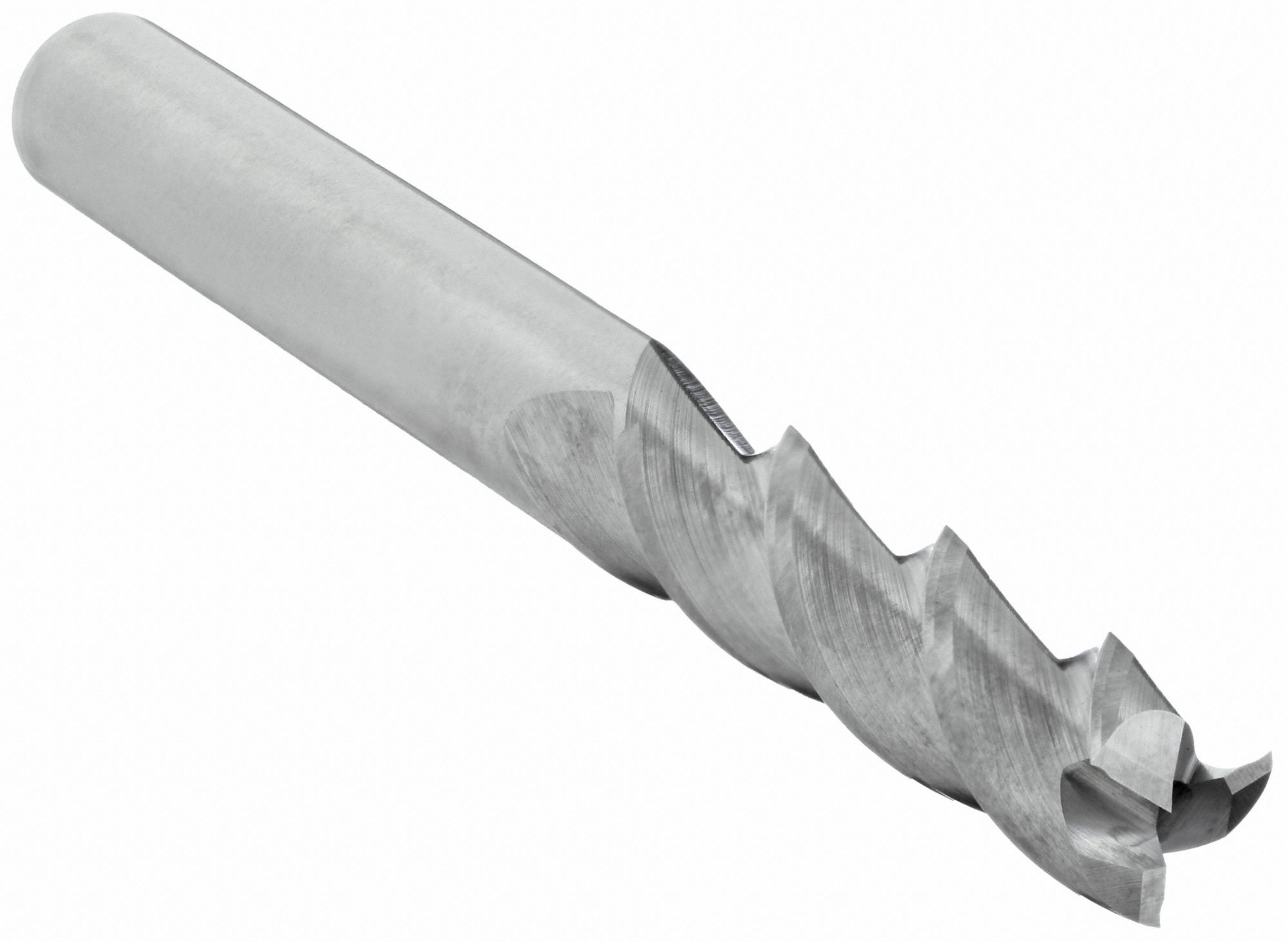 SQUARE END MILL, CENTRE CUTTING, 2 FLUTES, ⅜ IN MILLING DIAMETER, 1½ IN CUT