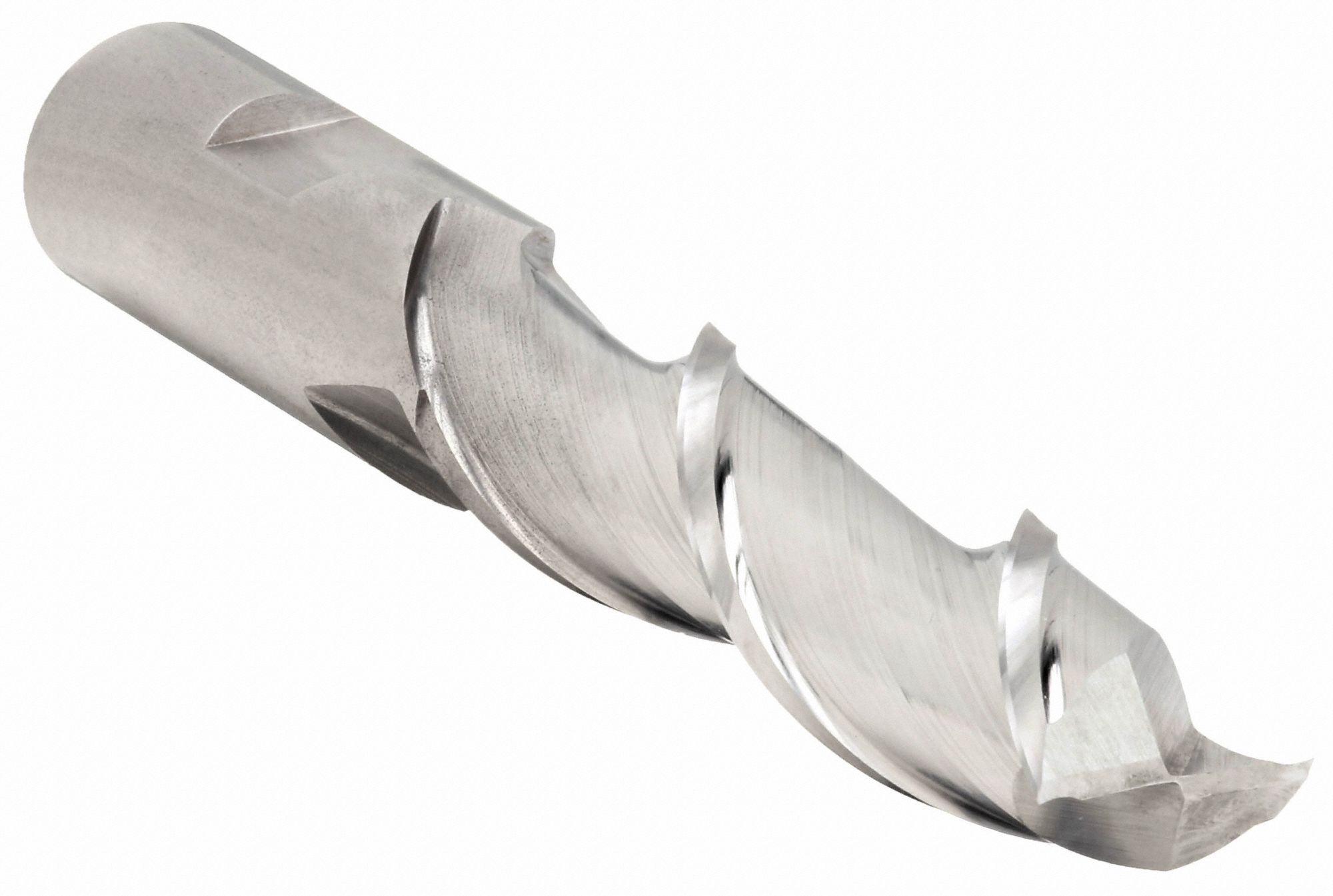 SQUARE END MILL, CENTRE CUTTING, 2 FLUTES, ¾ IN MILLING DIAMETER, 1⅝ IN CUT, HSS