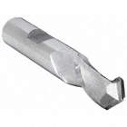 DRILL MILL, HIGH SPEED STEEL, BRIGHT/UNCOATED FINISH, ¼ IN MILLING DIAMETER, 2 FLUTES