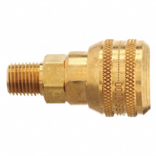 Hansen, 1 4 In Body Size, 1 4 In Hose Fitting Size, Quick Connect Hose 