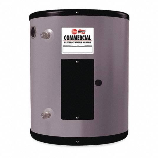 RHEEM Commercial Electric Water Heater, 19.9 gal Tank Capacity, 120V