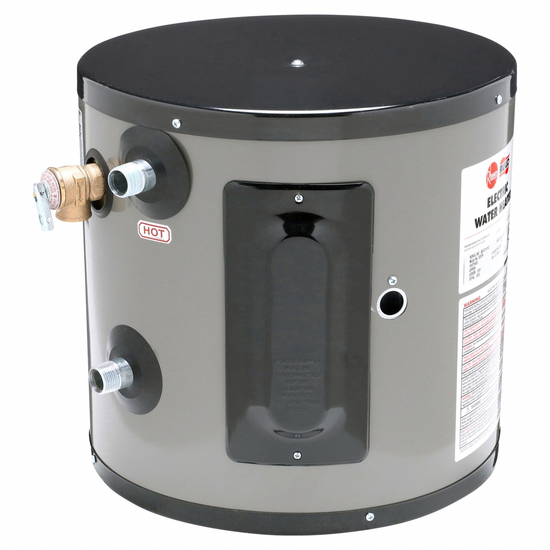 RHEEM, 277V, 6 gal, Electric Water Heater - 31CD86|EGSP6 - Grainger