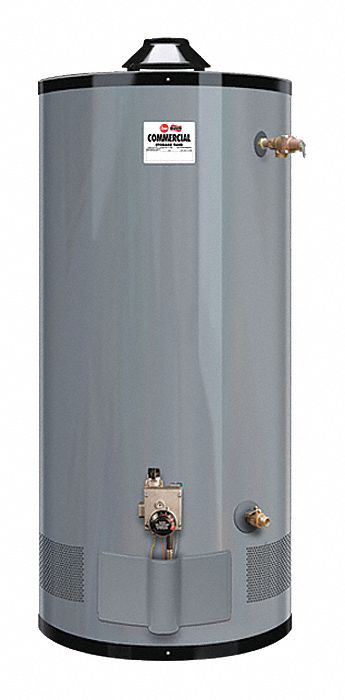 RHEEM-RUUD, Natural Gas, 75 gal, Commercial Water Heater - 31CE46|G75UN ...