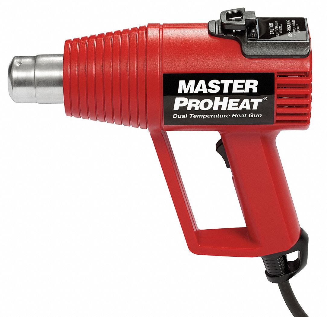 MASTER APPLIANCE Electric Heat Gun 230V AC, Dual Temp. Settings, 500