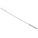 TUBE AND VALVE BRUSH, STRAIGHT HANDLE, POLYESTER BRISTLE, WHITE, 1 IN BRUSH DIAMETER, POLYPROPYLENE