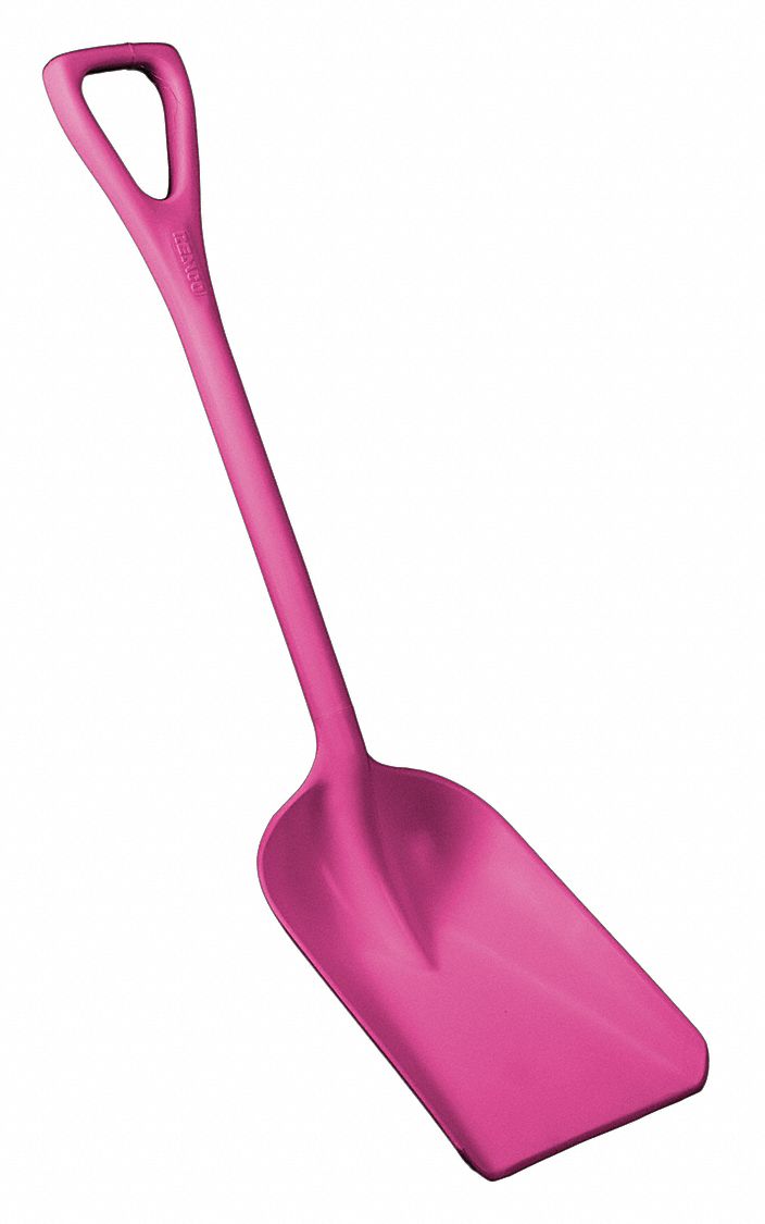 VIKAN, Pink, 14 in Blade Lg, Hygienic Shovel - 31CF83|69811 - Grainger