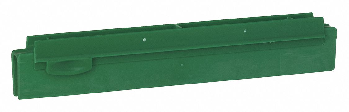 SQUEEGEE BLADE,9 3/4 IN W,GREEN