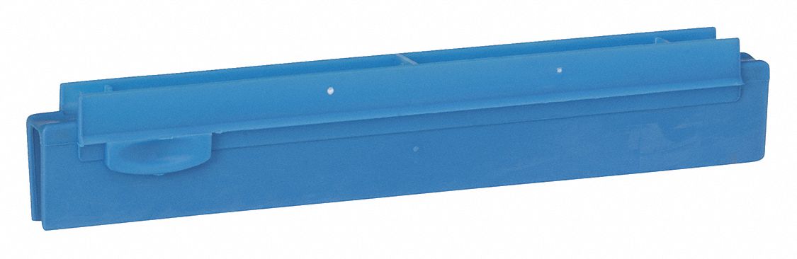 SQUEEGEE BLADE,9 3/4 IN W,BLUE