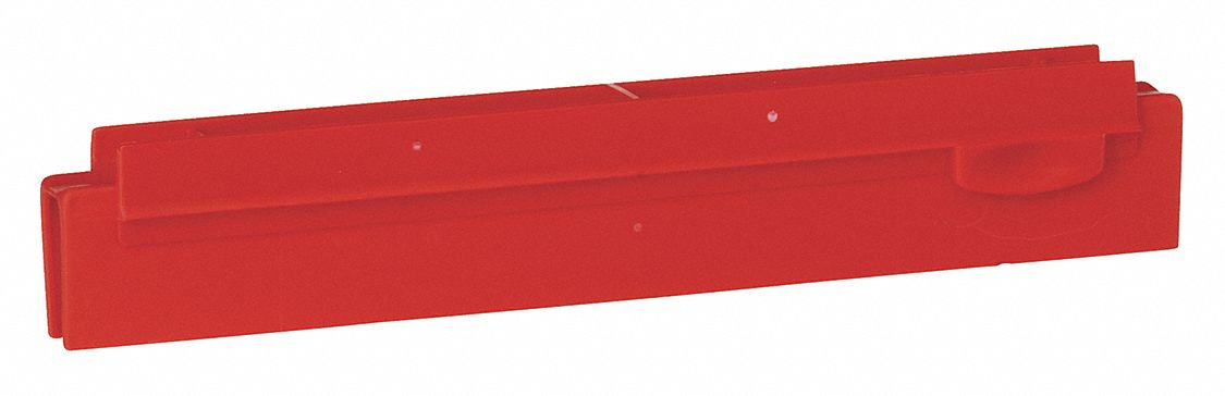SQUEEGEE BLADE,9 3/4 IN W,RED