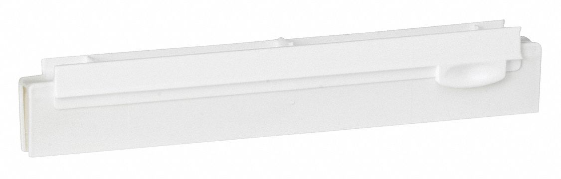 SQUEEGEE BLADE,9 3/4 IN W,WHITE