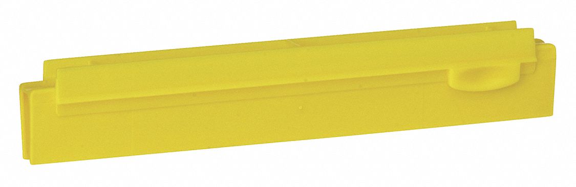 SQUEEGEE BLADE,9 3/4 IN W,YELLOW