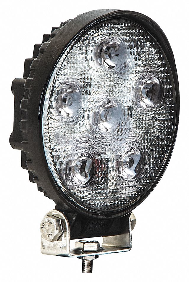 LIGHT FLOOD 5IN LED CLEAR 1.5 AMP