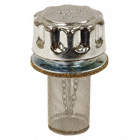 CHROME FILLER-STRAINER BREATHER CAP ASSEMBLY, HYDRAULIC, TWIST-ON CAP, CARBON STEEL