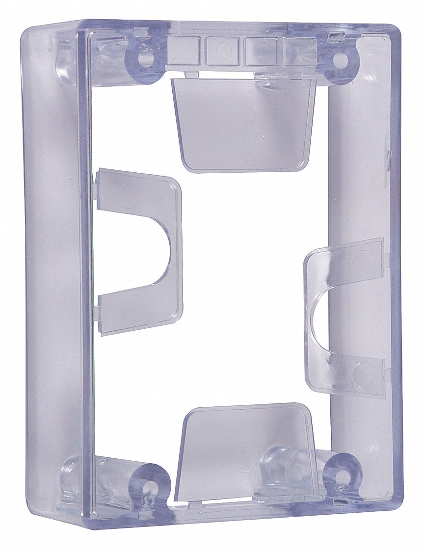 SAFETY TECHNOLOGY INTERNATIONAL KIT-901 Spacer (2 in.),Polycarbonate,Clear 31CM7