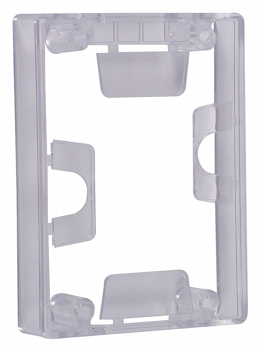 SAFETY TECHNOLOGY INTERNATIONAL, Thermostat Protector Covers, Clear